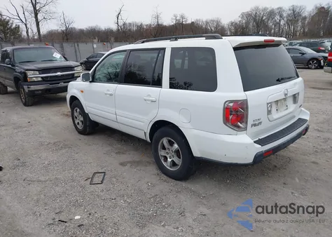 2007 Honda Pilot Ex from USA, damaged, VIN 2HKYF18467H540951